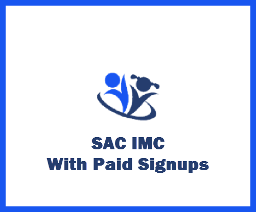 IMC with Paid Sinups