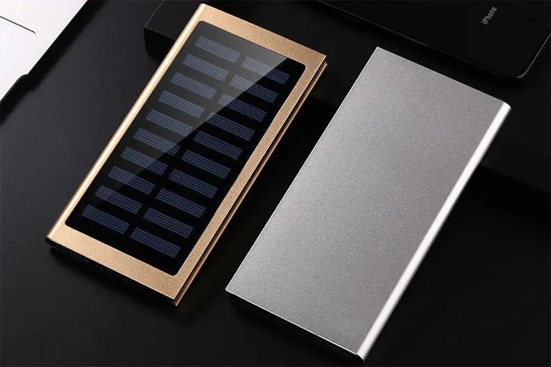 Portable 20000mAh Solar Power Bank-2