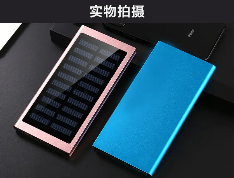 Portable 20000mAh Solar Power Bank-4